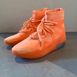 *NEW W/O BOX* Nike Air Fear Of God 1 Orange Sneaker Boots Womens Size 8.5
